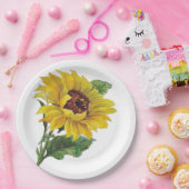 ひまわり ペーパープレート (パーティー)