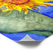 ひまわり ポスター (角)