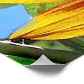 ひまわり ポスター (角)