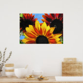 ひまわり ポスター (キッチン)