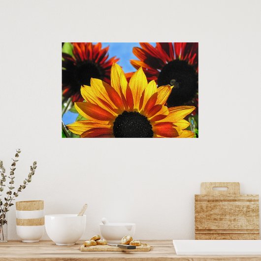 ひまわり ポスター (キッチン)