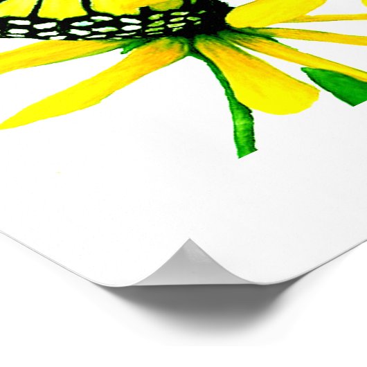 ひまわり ポスター (角)