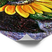 ひまわり ポスター (角)