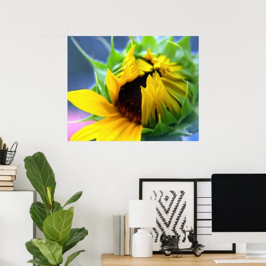 ひまわり ポスター (ホームオフィス)