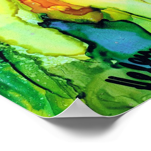 ひまわり ポスター (角)