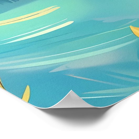 ひまわり ポスター (角)