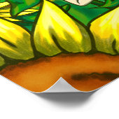 ひまわり ポスター (角)