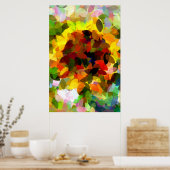 ひまわり ポスター (キッチン)