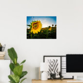 ひまわり ポスター (ホームオフィス)