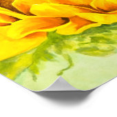 ひまわり ポスター (角)