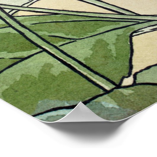 ひまわり ポスター (角)