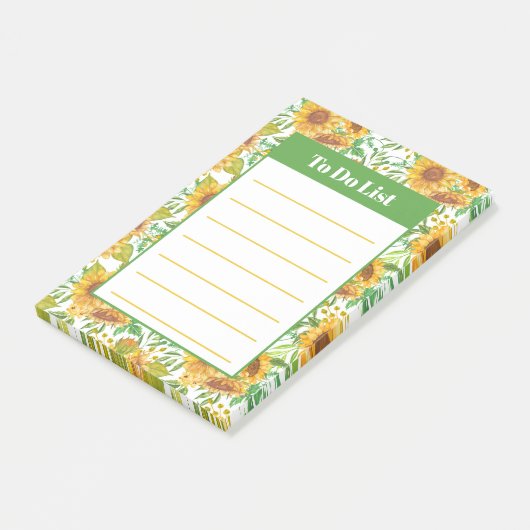 ひまわり ポストイット (アングル)