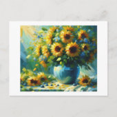 ひまわり ポストカード (正面)