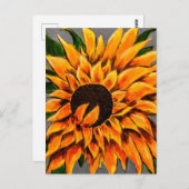 ひまわり ポストカード (正面/裏面)