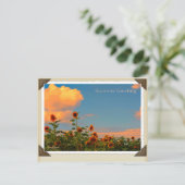 ひまわり ポストカード (スタンド正面)