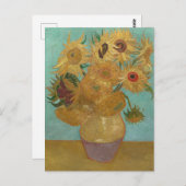 ひまわり ポストカード (正面/裏面)