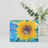 ひまわり ポストカード (スタンド正面)