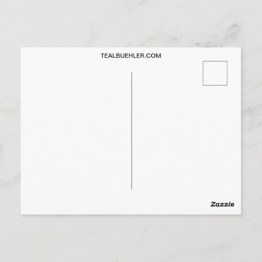 ひまわり ポストカード (裏面)