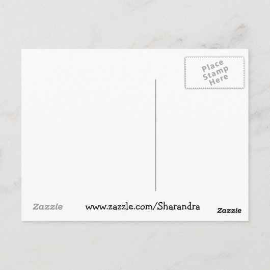 ひまわり ポストカード (裏面)