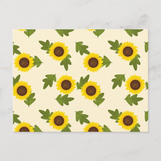 ひまわり ポストカード (正面)