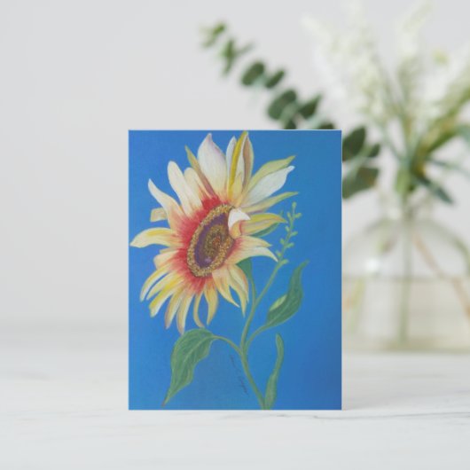 ひまわり ポストカード (スタンド正面)