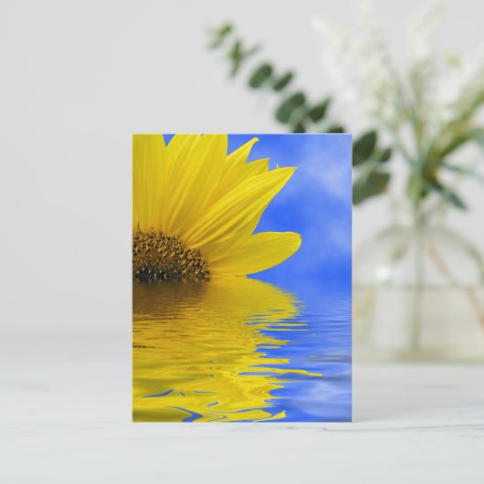 ひまわり ポストカード (スタンド正面)