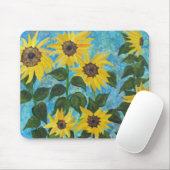 ひまわり マウスパッド (マウス)