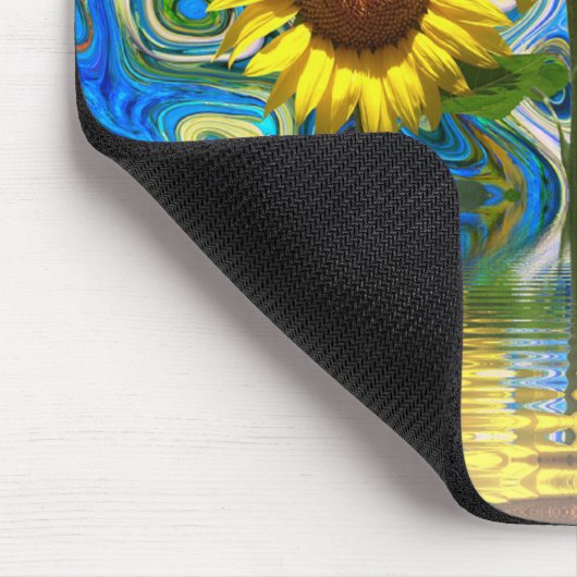 ひまわり マウスパッド (コーナー)