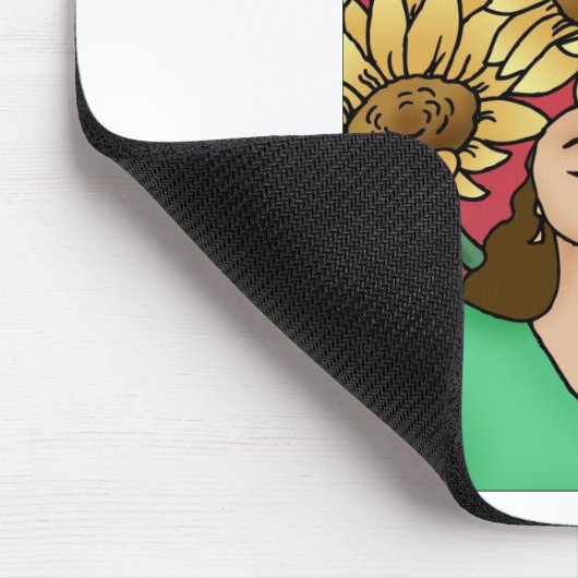 ひまわり マウスパッド (コーナー)