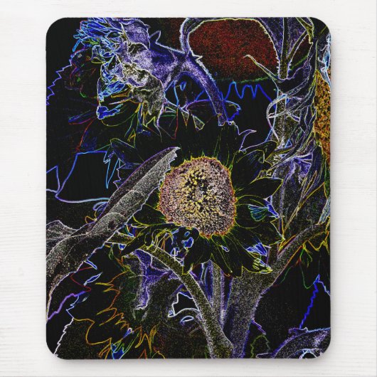 ひまわり マウスパッド (正面)