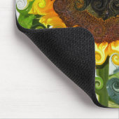 ひまわり マウスパッド (コーナー)