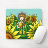 ひまわり マウスパッド (マウス)