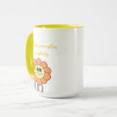 ひまわり マグカップ (正面左)