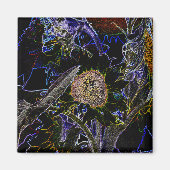 ひまわり マグネット (正面)