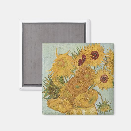 ひまわり マグネット (正面/裏面)