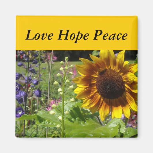 ひまわり マグネット (正面)