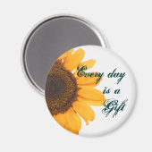 ひまわり マグネット (正面/裏面)