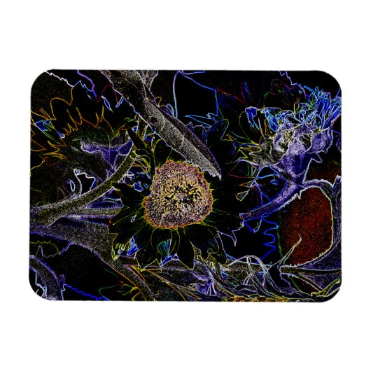 ひまわり マグネット (横)