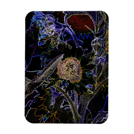 ひまわり マグネット (縦)