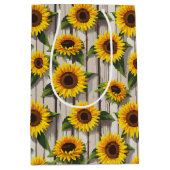 ひまわり ミディアムペーパーバッグ (正面)