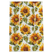 ひまわり ミディアムペーパーバッグ (裏面)