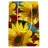 ひまわり ミディアムペーパーバッグ (裏面)