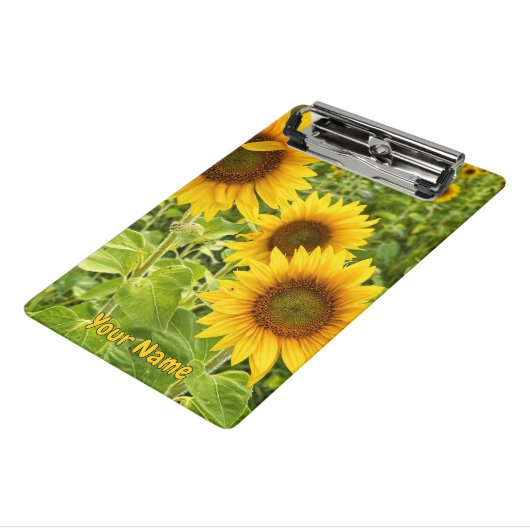 「ひまわり」ミニクリップボード ミニクリップボード (アングル3)