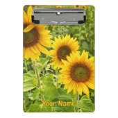 「ひまわり」ミニクリップボード ミニクリップボード (正面)