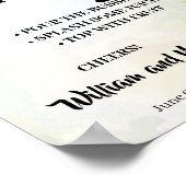 ひまわり ミモザ バー ブライダル シャワー ウェディング サイン (角)