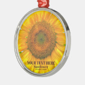 ひまわり メタルオーナメント (左)