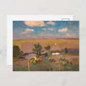 ひまわり | ヤン・スタニスワフスキー ポストカード (正面/裏面)