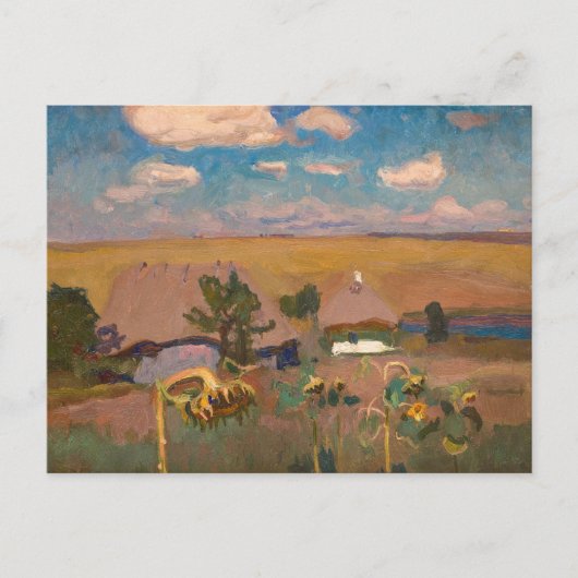 ひまわり | ヤン・スタニスワフスキー ポストカード (正面)