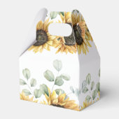 ひまわり ユーカリ ラブ・イン・ブルーム ブライズシャワー フェイバーボックス (裏面サイド)