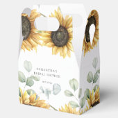 ひまわり ユーカリ ラブ・イン・ブルーム ブライズシャワー フェイバーボックス (オープン)